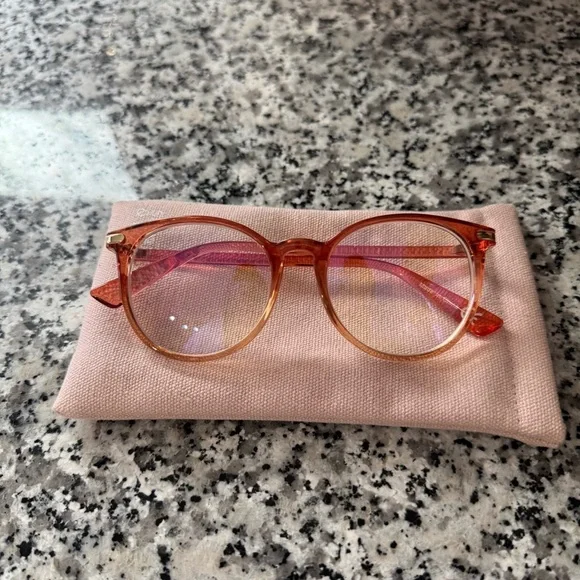 Summer & Rose Zoey Recycled Blue Blockers Glasses - Picture 5 of 10